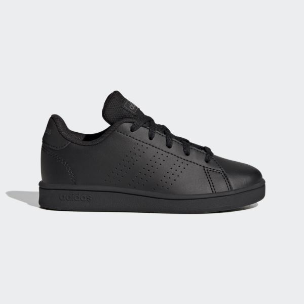 Black Advantage Lifestyle Court Lace Shoes Adidas