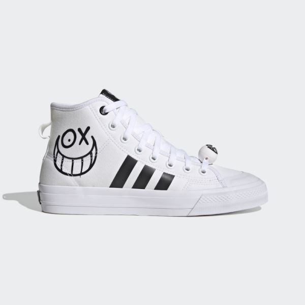 White Nizza High RF x André Saraiva Shoes Adidas