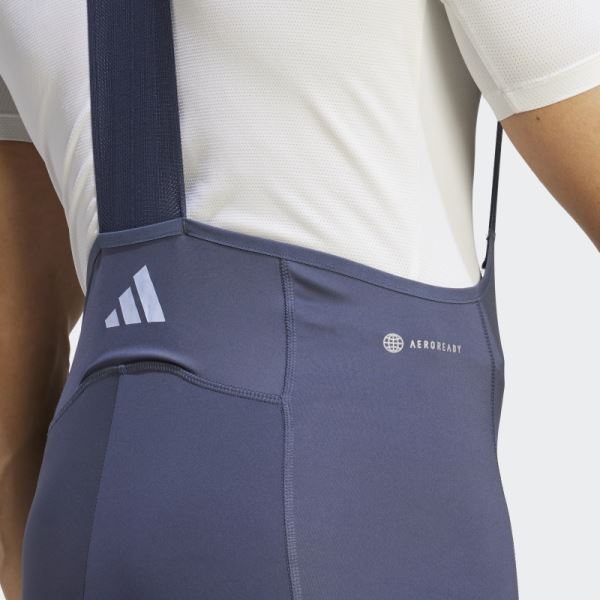 Navy THE PADDED CYCLING BIB SHORTS Adidas