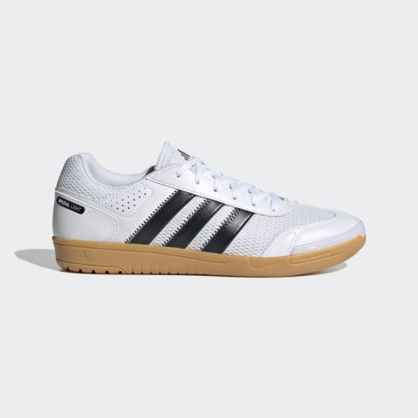 White Adidas Spezial Light Handball Shoes