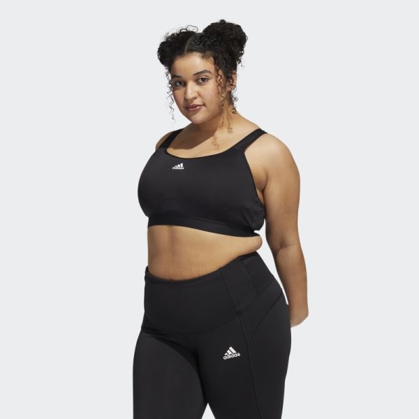 Adidas TLRD Move Training High-Support Bra (Plus Size) Fashion Black