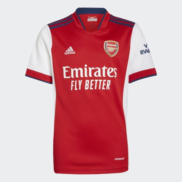 Arsenal 21/22 Home Jersey Adidas White