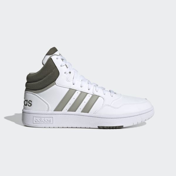 Hoops 3.0 Mid Classic Vintage Shoes White Adidas