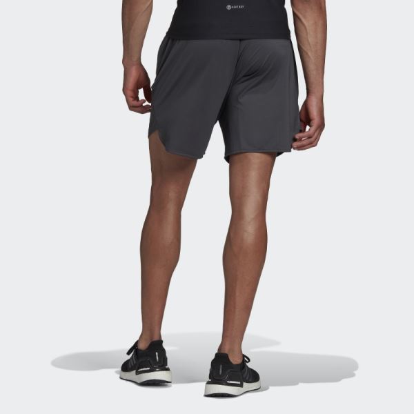 Grey Adidas Designed 4 Training HEAT.RDY HIIT Shorts