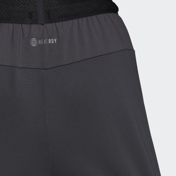 Grey Adidas Designed 4 Training HEAT.RDY HIIT Shorts