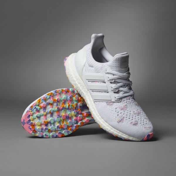 White Adidas Valentine's Day Ultraboost 1.0 Shoes