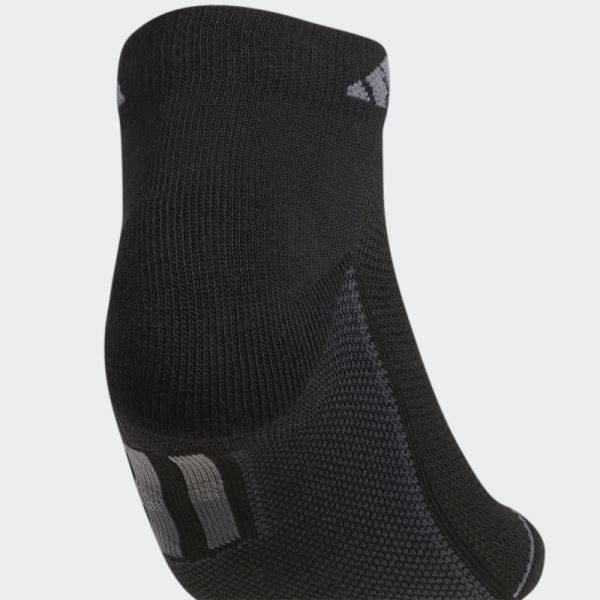 Adidas Black Superlite Stripe Low-Cut Socks 3 Pairs