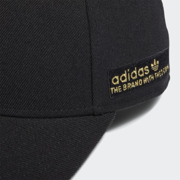 Black Adidas A-Frame Snapback Hat