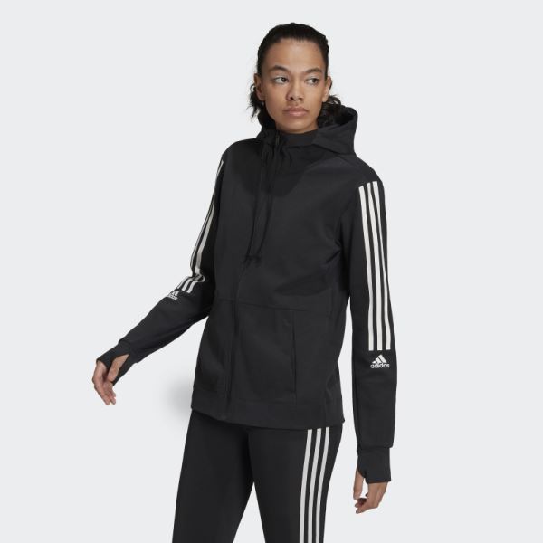 Black AEROREADY Made for Training Hoodie Adidas