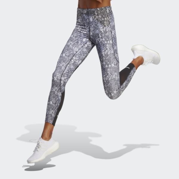 FastImpact Seasonal Running 7/8 Leggings White Adidas