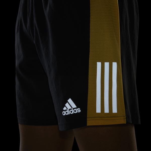 Adidas Own the Run Shorts Gold