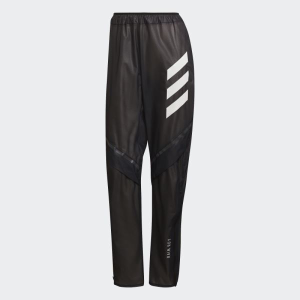 Terrex Agravic Trail Running 2.5-Layer Rain Tracksuit Bottoms Black Adidas