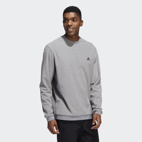 Adidas Grey Core Crew Sweatshirt