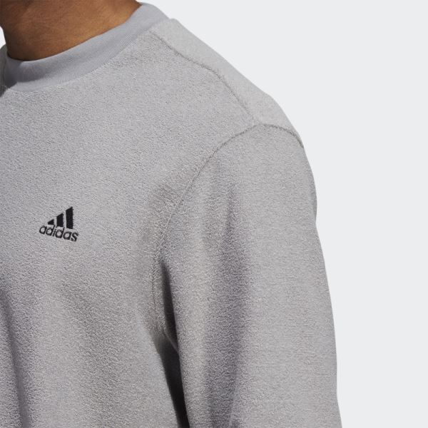 Adidas Grey Core Crew Sweatshirt