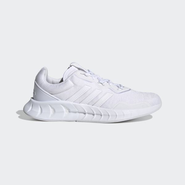 White Adidas Kaptir Super Shoes