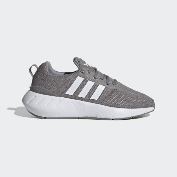 Grey Adidas Swift Run 22 Shoes Fashion