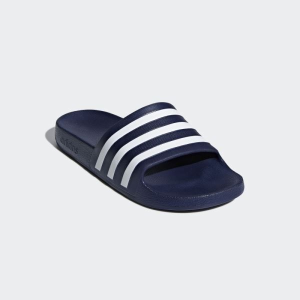 Adilette Aqua Slides Dark Blue Adidas