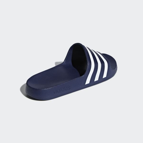 Adilette Aqua Slides Dark Blue Adidas