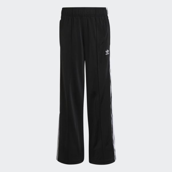 Black Adicolor Wide Tracksuit Bottoms Adidas