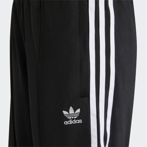 Black Adicolor Wide Tracksuit Bottoms Adidas