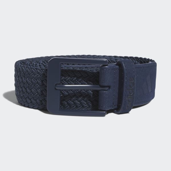 Adidas Braided Stretch Belt Navy