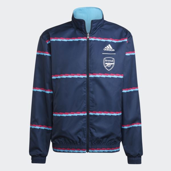 Adidas Arsenal Anthem Jacket Sky Rush