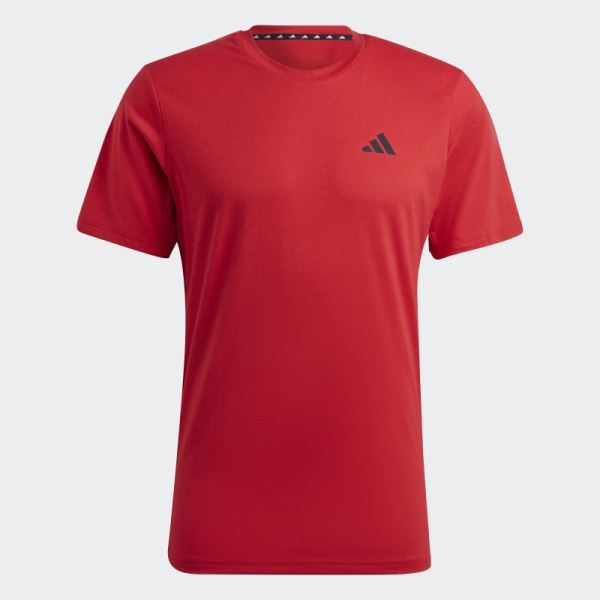 Scarlet Adidas Train Essentials Feelready Training Tee