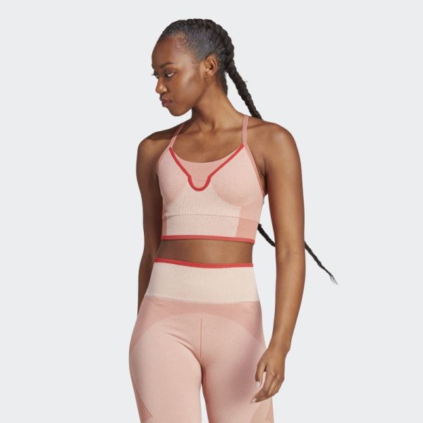 Earth Adidas by Stella McCartney Medium Support Sports Bra Hot