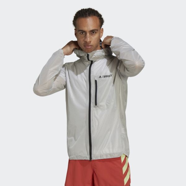 Adidas Non Dyed Terrex Agravic 2.5-Layer Rain Jacket