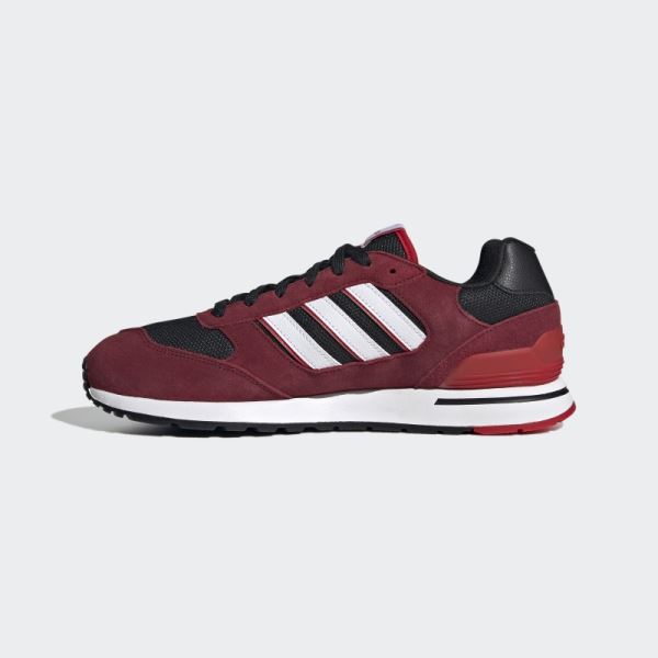 Scarlet Adidas Run 80s Shoes