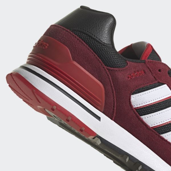 Scarlet Adidas Run 80s Shoes