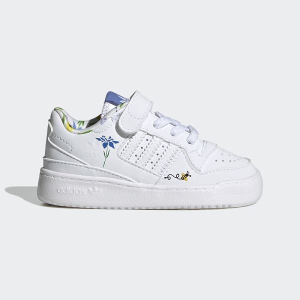 Adidas Forum Low Shoes White/Blue/Green