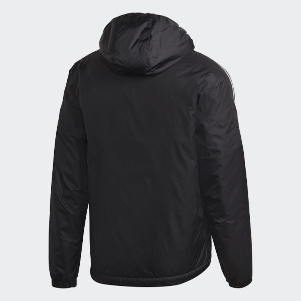 Adidas Essentials Insulated Hooded Jacket Black