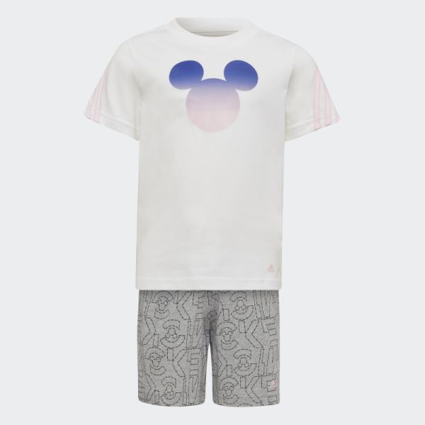 Adidas x Disney Mickey Mouse Summer Set Fashion White