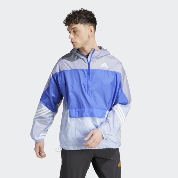 WIND.RDY Hooded Anorak Adidas Blue Dawn