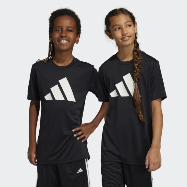 Adidas Train Essentials AEROREADY Logo Regular-Fit Tee Black