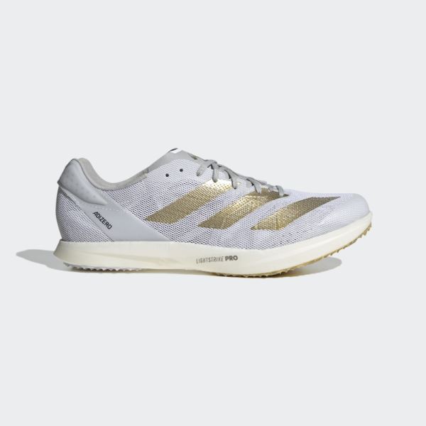 Adidas White Adizero Avanti TYO Tinman Elite Shoes