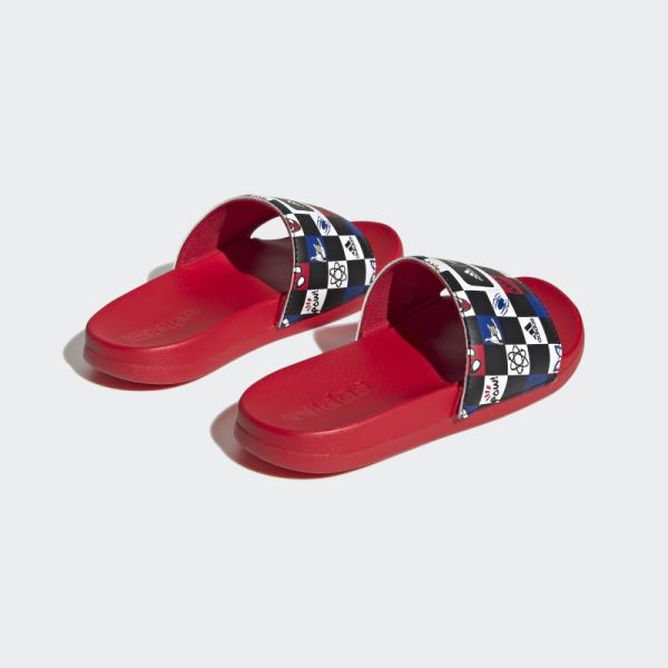 Adidas x Disney Adilette Comfort Spider-Man Slides Black