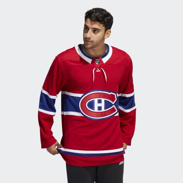 Canadiens Red Canadiens Home Authentic Jersey Adidas