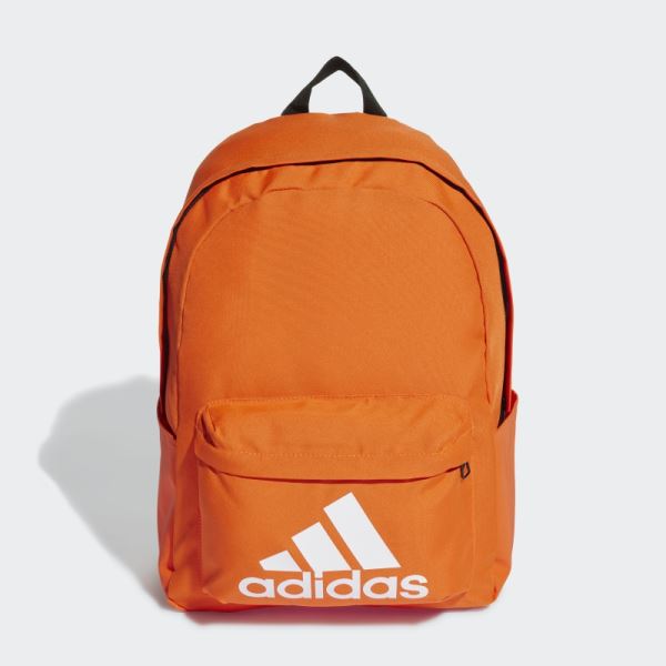 Adidas Classic Badge of Sport Backpack Orange