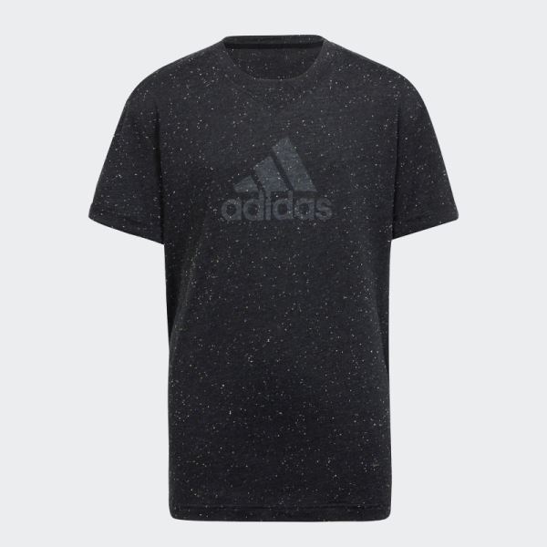 Adidas Future Icons Winners Tee Black Melange