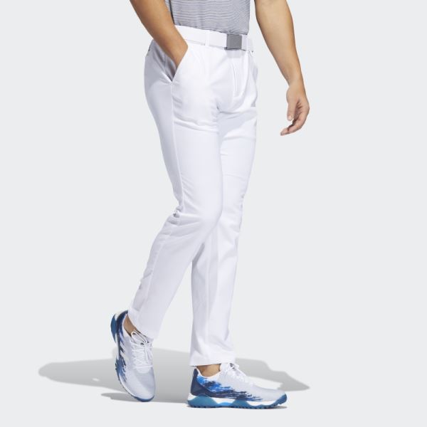 Adidas White Ultimate365 Tapered Pants