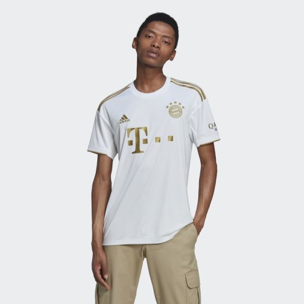 Adidas FC BAYERN 21/22 AWAY JERSEY White