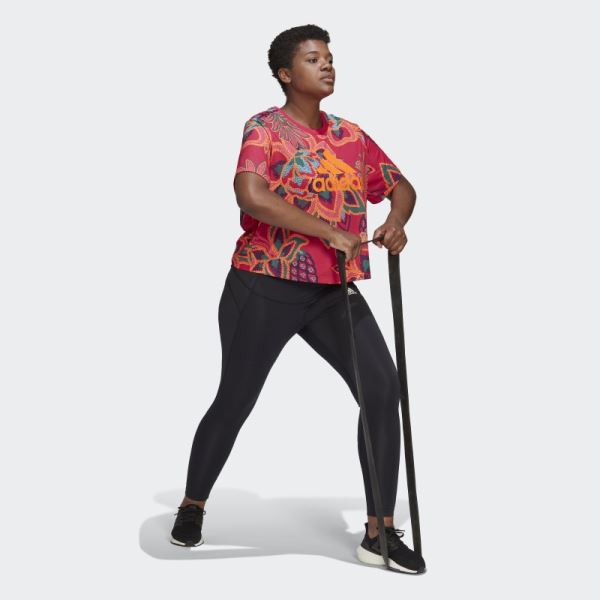 Berry FARM Rio Graphics Tee (Plus Size) Adidas