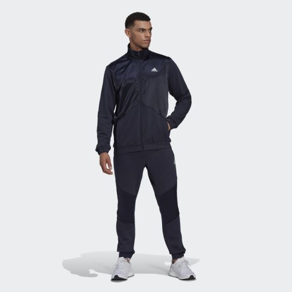 Adidas Ink Satin French Terry Tracksuit