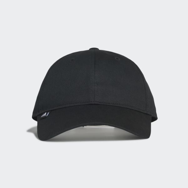 Adidas Black Essentials 3-Stripes Cap