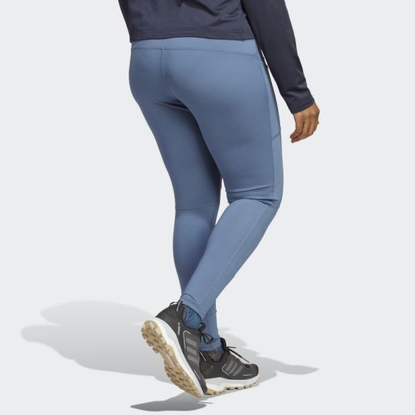 Steel Adidas Terrex Multi Leggings (Plus Size)