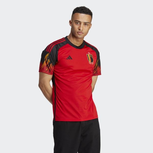 Adidas Belgium 22 Black Home Jersey