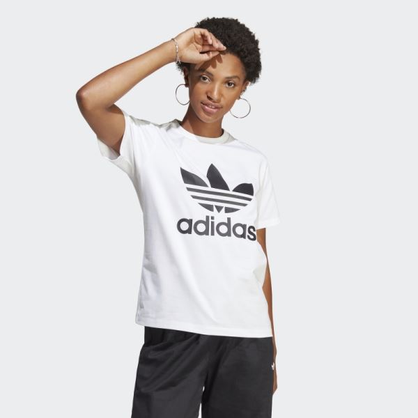 Adicolor Classics Trefoil T-Shirt White Adidas