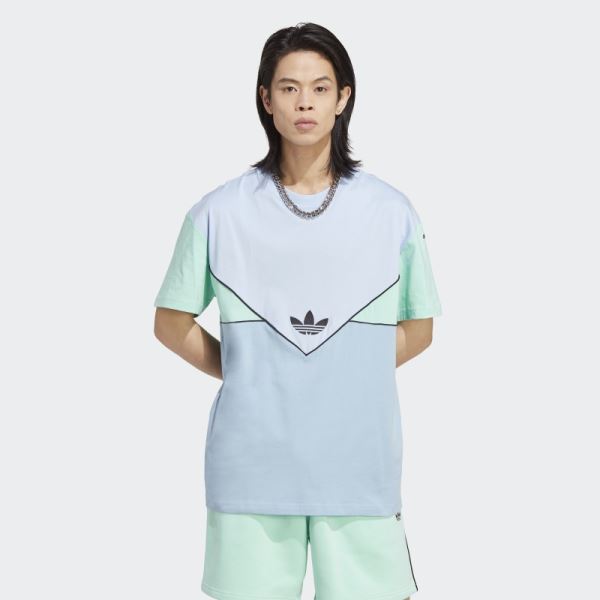 Adidas Adicolor Seasonal Archive Tee Blue Dawn